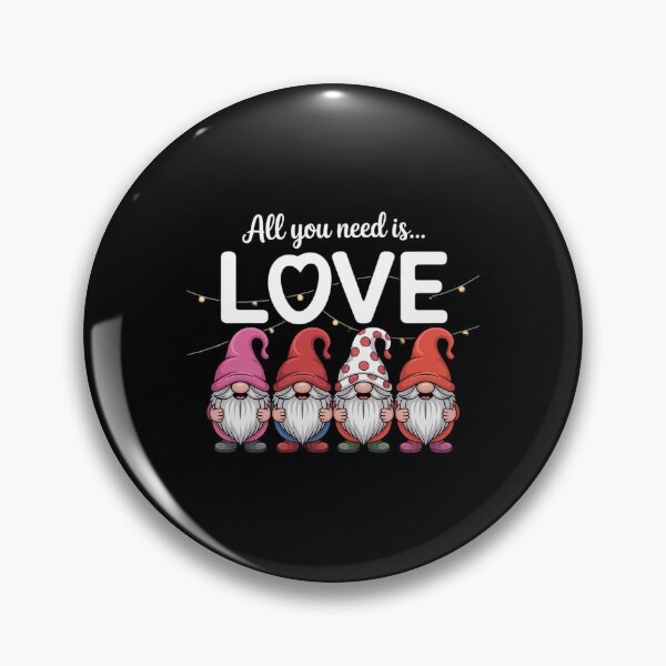 Item preview, Garden Gnomes All You Need Is Love Cute Gnome designed and sold by RustsyMin.