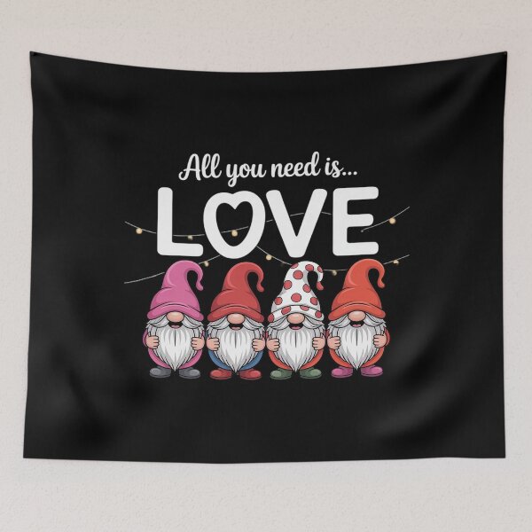 Item preview, Garden Gnomes All You Need Is Love Cute Gnome designed and sold by RustsyMin.