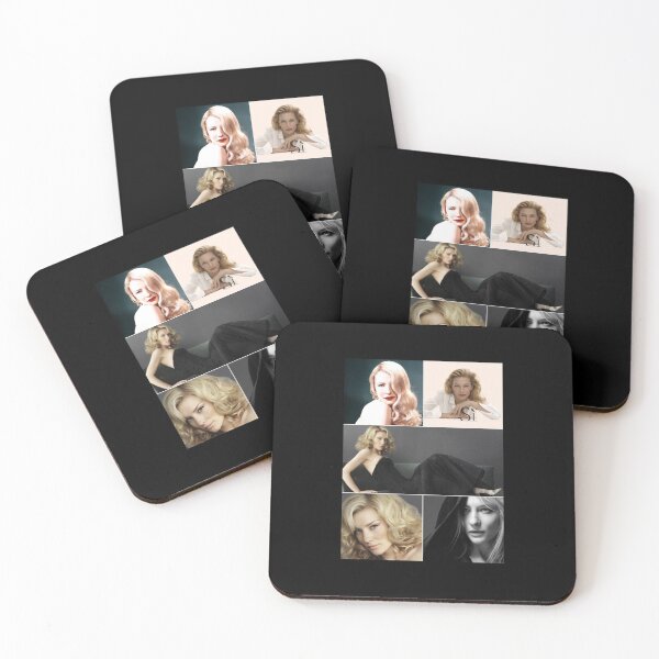 Item preview, Cate-Blanchett-Australian-Actor-Black-And-White-Aesthetic-Photos-Collage----- designed and sold by DavidMack23.