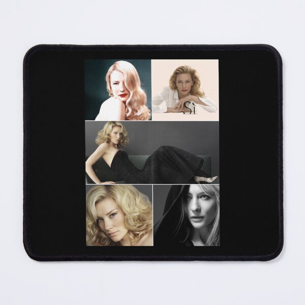 Item preview, Cate-Blanchett-Australian-Actor-Black-And-White-Aesthetic-Photos-Collage----- designed and sold by DavidMack23.