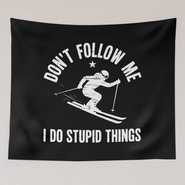 Item preview, Ski Freestyle Funny Saying Winter Sports Skier designed and sold by CruelShadesSt.