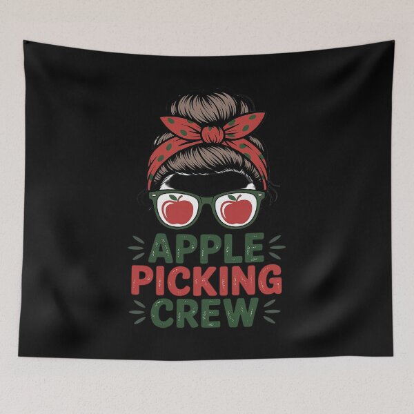 Item preview, Apple Picking Crew Cute Bun Sunglasses Outfit designed and sold by LinlinsDemons.