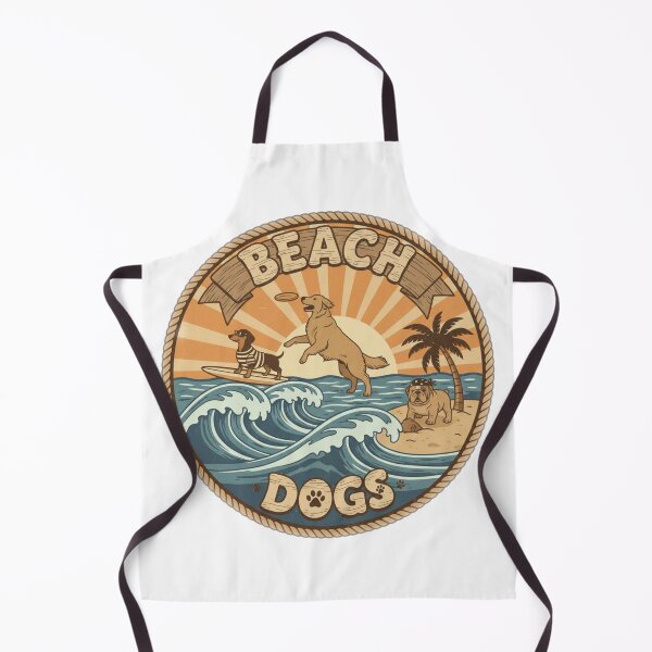 Item preview, Beach dogs designed and sold by SaltCraft.