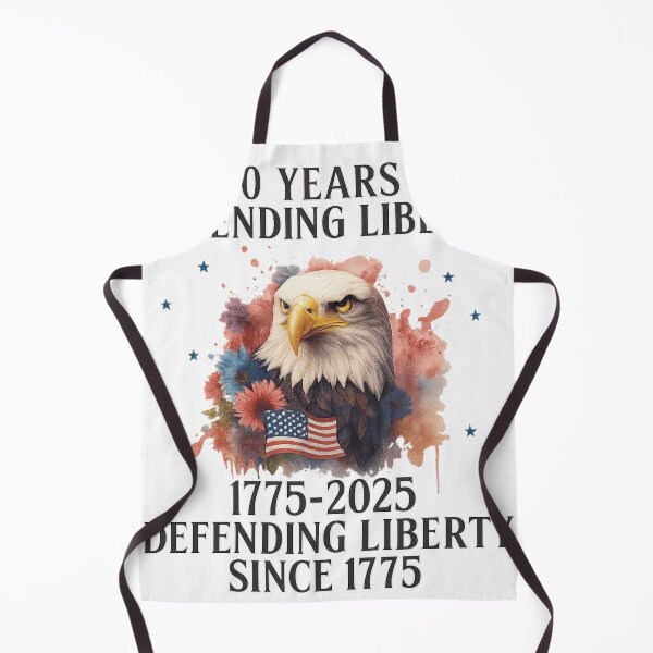 Item preview, Patriotic Bald Eagle 250 Years Defending Liberty 1775 2025 designed and sold by haitrieuic96.