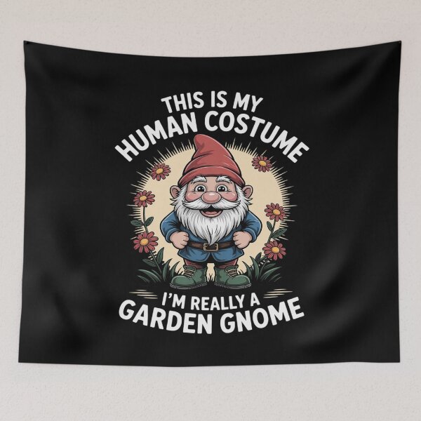 Item preview, Garden Gnome Halloween, This is My Human designed and sold by RustsyMin.