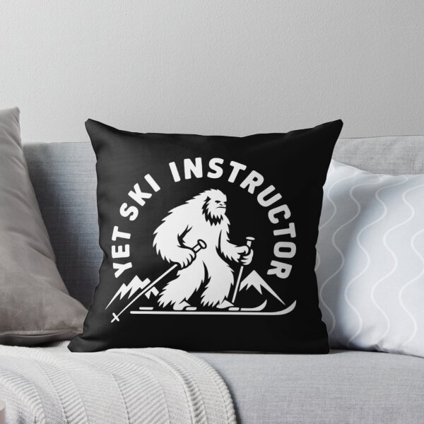 Item preview, Yeti Ski Instructor Mountain Snowman Skiing designed and sold by CruelShadesSt.
