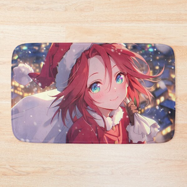 Item preview, Stephanie Dola Christmas Cheer No Game No Life Anime Girl Santa Claus Winter Night designed and sold by CarlosBender.