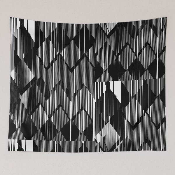 Item preview, Hypnotic Geo Waves designed and sold by CapriCreatives.