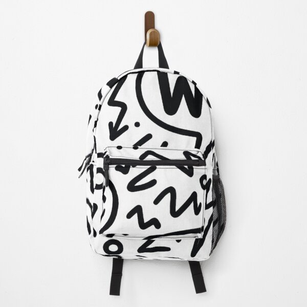 Item preview, WTF – Chaotic doodle design in scribble style designed and sold by rolfzogg.
