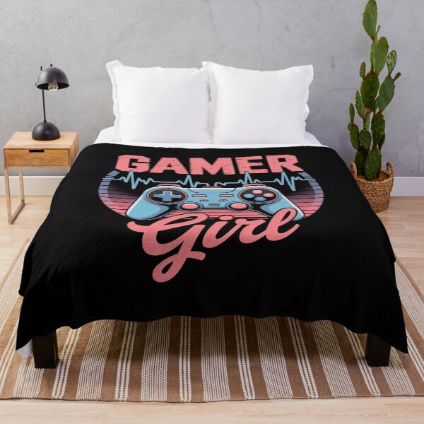 Item preview, Gamer Girl Heartbeat Gaming Women Girls Kids Teens Youth designed and sold by RustsyMin.