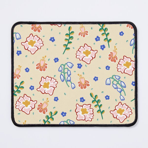 Item preview, Playful Flowers on Yellow designed and sold by Jane Max Design.