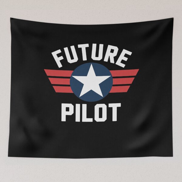 Item preview, Future Pilot with Air Force F15 Jet and Roundel designed and sold by RustsyMin.