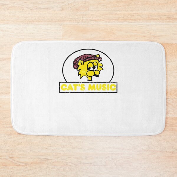 Item preview, Cat's-Music-(Color)---Distressed-Black-Design---Defunct-Record-Store designed and sold by DavidMack23.