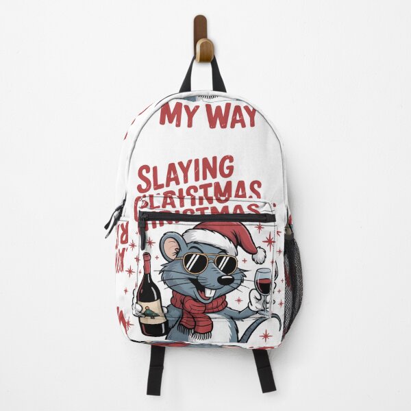 Item preview, slaying Christmas Shrew  T-Shirt – Kawaii Holiday Mouse Design, Funny Winter Animal Tee, Cute Xmas Gift Idea for Kids & Adults designed and sold by kaka8888.