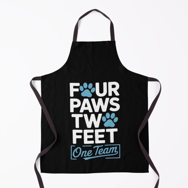 Item preview, Four Paws Two Feet One Team - Cute Dog Trainer Men Women Girls Kids designed and sold by RustsyMin.