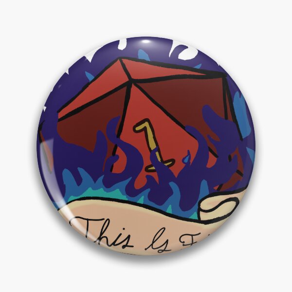 Item preview, Fire D20  designed and sold by Bugbear High .