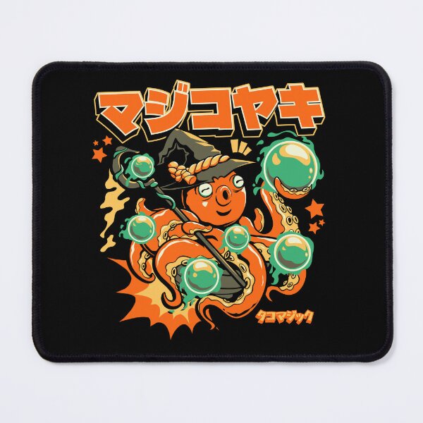 Item preview, Magical Takoyaki Octopus – Kawaii Wizard Art designed and sold by Pupung oktavian.