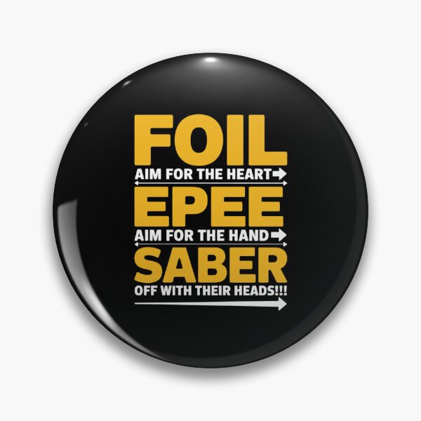 Item preview, Foil Epee Saber Fencing Swordsmanship Fencer designed and sold by RustsyMin.