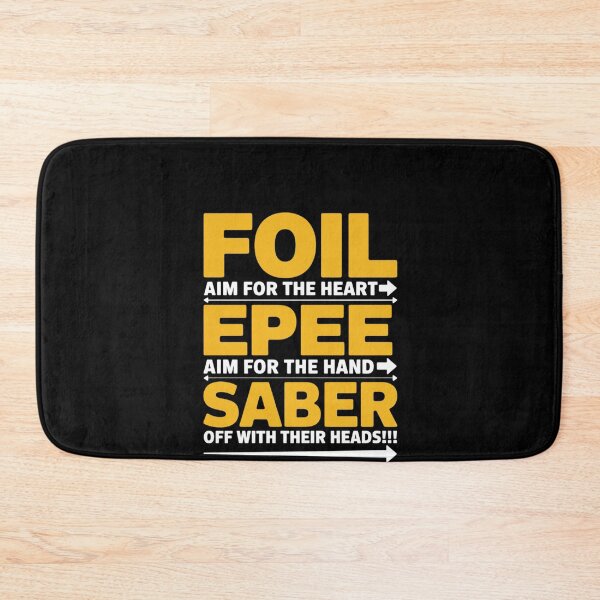 Item preview, Foil Epee Saber Fencing Swordsmanship Fencer designed and sold by RustsyMin.