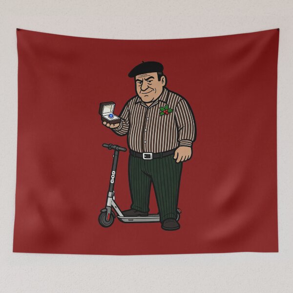 Item preview, The Sopranos Family Cuties - Capo Christmas Tony's Beret  designed and sold by CleverCulture.