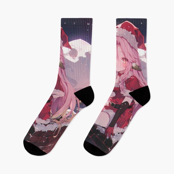 Item preview, Jibril Christmas Radiance No Game No Life Anime Girl Santa Claus Winter Night designed and sold by CarlosBender.