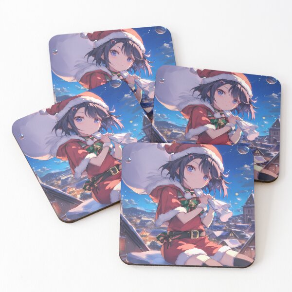 Item preview, Izuna Hatsuse Christmas Magic No Game No Life Anime Girl Santa Claus Winter Night designed and sold by CarlosBender.