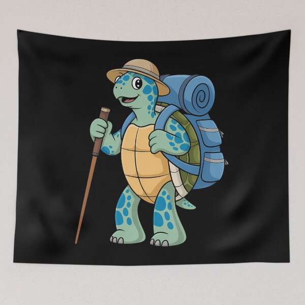 Item preview, Funny Turtle Hiking Camping Lover Adventure Hiking designed and sold by CruelShadesSt.