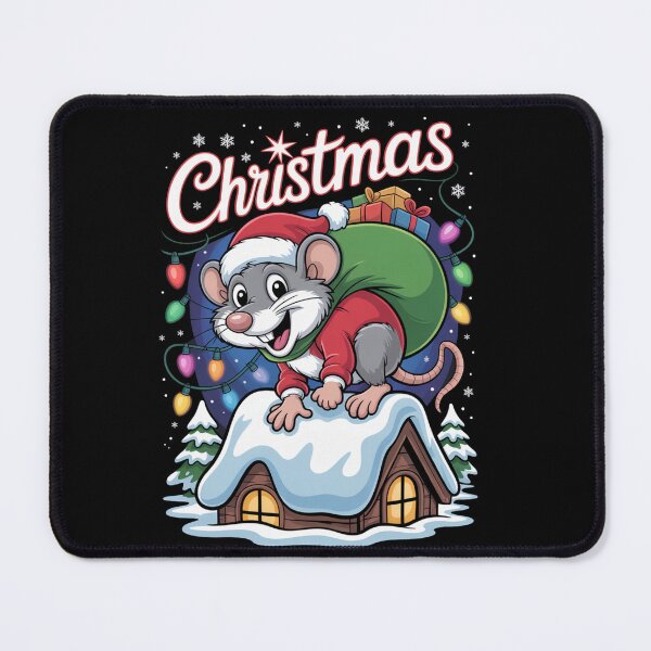 Item preview, Christmas Shrew T-Shirt – Kawaii Holiday Mouse Design, Funny Winter Animal Tee, Cute Xmas Gift Idea for Kids & Adults designed and sold by kaka8888.