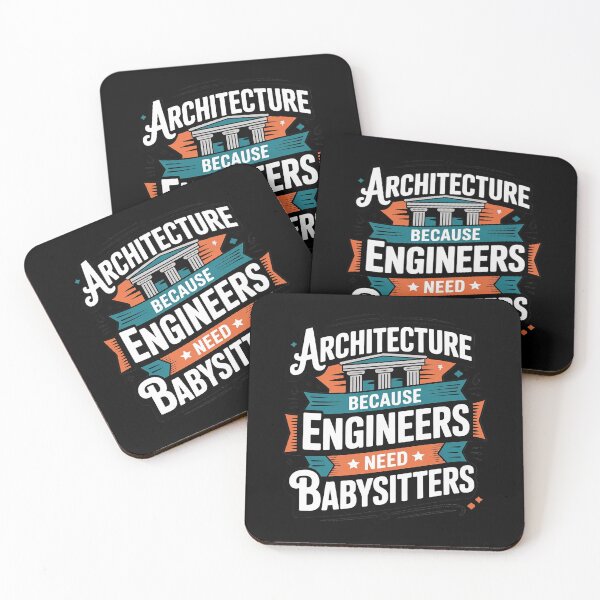 Item preview, Architects Because Engineers Need Babysitters designed and sold by velltoons.