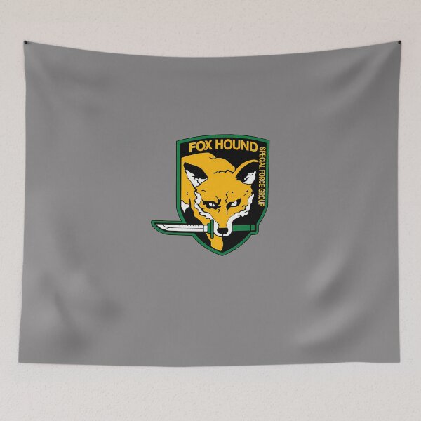 Item preview, METAL-GEAR-SOLID---FOX-HOUND-LOGO designed and sold by MarinaSchutz.