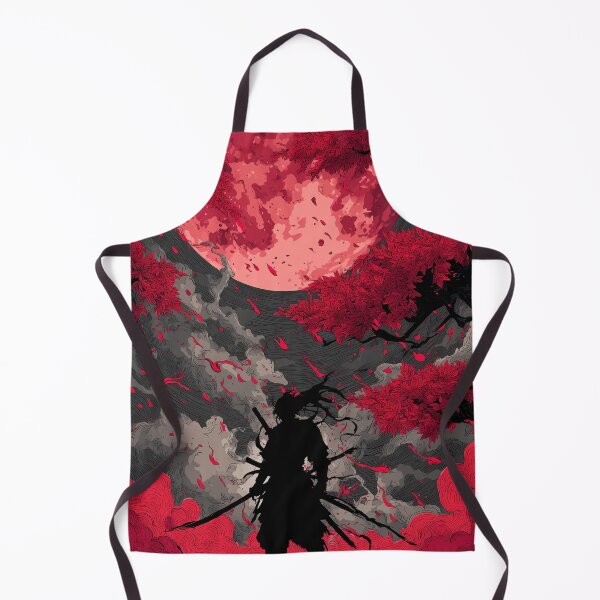 Item preview, Blood Moon Samurai in Crimson Nightfall designed and sold by ArgentoArt.