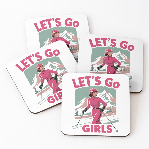 Item preview, Let's Go Girls Ski designed and sold by CruelShadesSt.