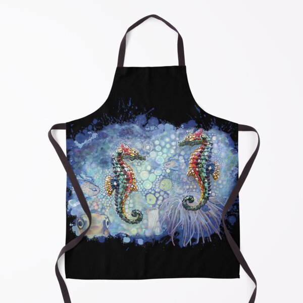 Item preview, Seahorses in the ocean depths. designed and sold by PumpkinStudioPL.