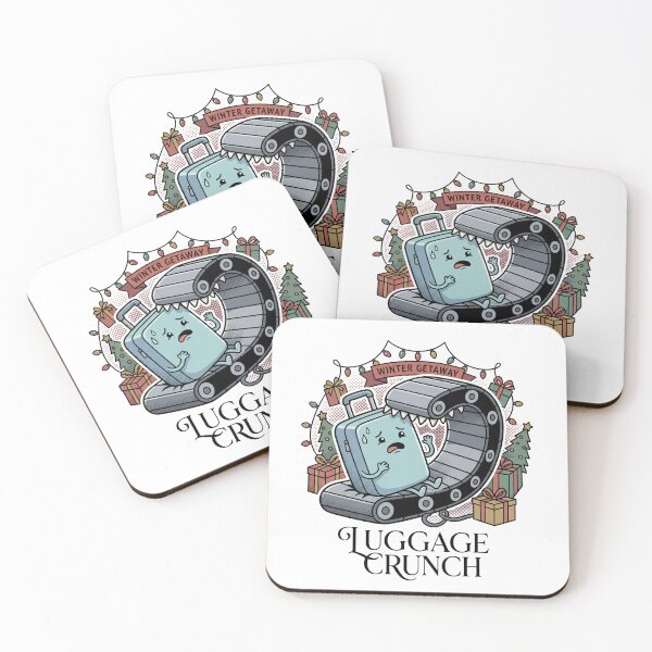 Item preview, Holiday Travel Chaos – Checked Bag: Good Luck to Us All 2 designed and sold by PIXelayDesigns.
