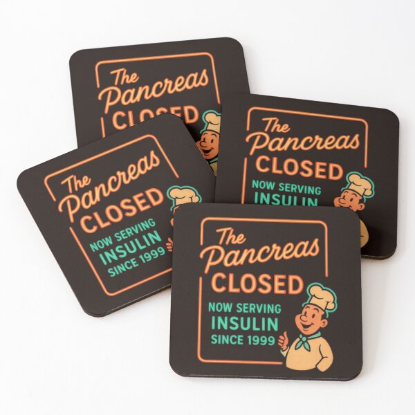 Item preview, Retro Pancreas-Out-of-Order Diabetes Humor designed and sold by DiabetesPrints.