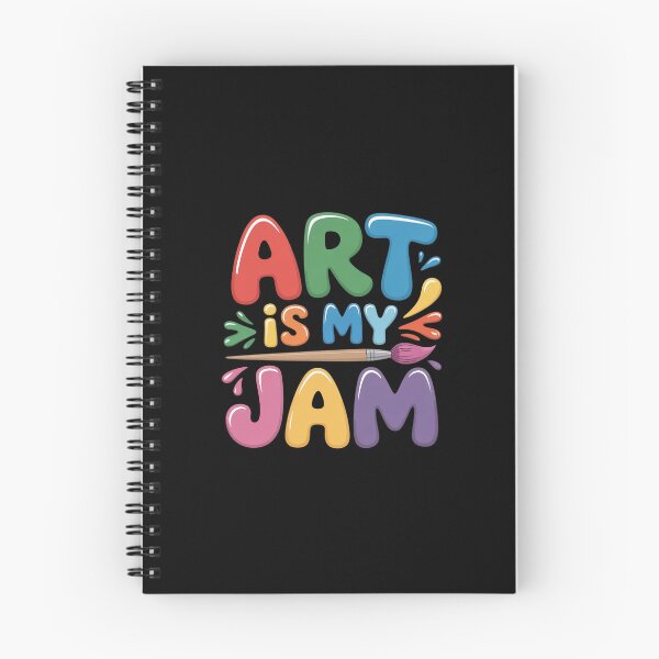 Item preview, Art is My Jam Creative School Teacher Classroom Pun designed and sold by velltoons.