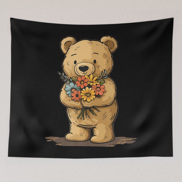 Item preview, Sweet Teddy Bear For Flowers And Garden Lovers designed and sold by PeggyBeverly.
