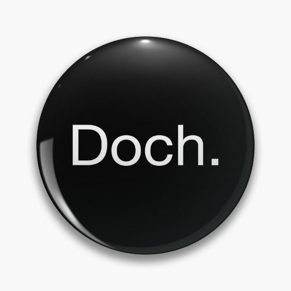 Item preview, “Doch.” - Helvetica White designed and sold by chloetse.