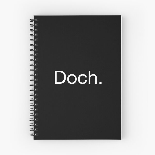 Item preview, “Doch.” - Helvetica White designed and sold by chloetse.