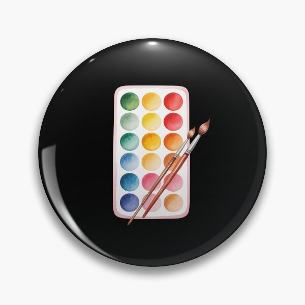 Item preview, Artist & Painter Watercolor Palette Background Graphic designed and sold by velltoons.