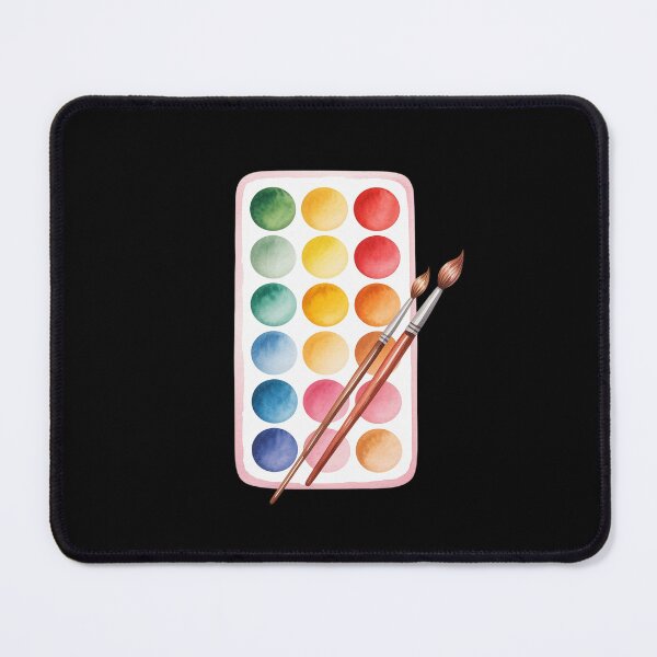Item preview, Artist & Painter Watercolor Palette Background Graphic designed and sold by velltoons.