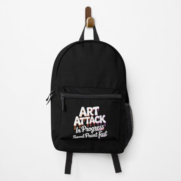 Item preview, Artist Saying Art Attack in Progress Send Paint Fast designed and sold by velltoons.