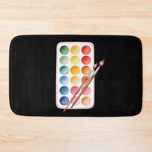 Item preview, Artist & Painter Watercolor Palette Background Graphic designed and sold by velltoons.