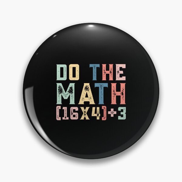 Item preview, Do The Math (16×4)+3, 67 Meme Funny Six Seven designed and sold by PerfectMatch.