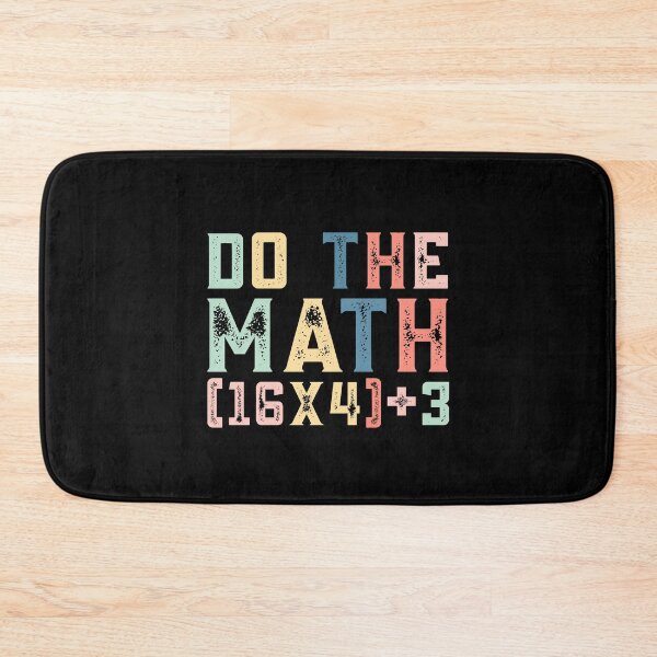 Item preview, Do The Math (16×4)+3, 67 Meme Funny Six Seven designed and sold by PerfectMatch.