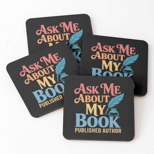 Item preview, Ask Me About My Book - Published Author designed and sold by velltoons.