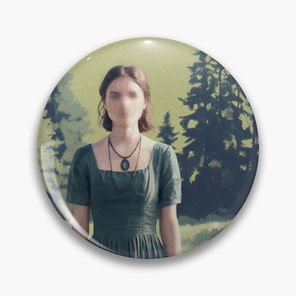 Item preview, Young Woman in Green Dress designed and sold by Kwandry.