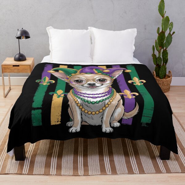 Item preview, Chihuahua Dog Cute Puppy Hat Glass Mardi Gras designed and sold by CruelShadesSt.