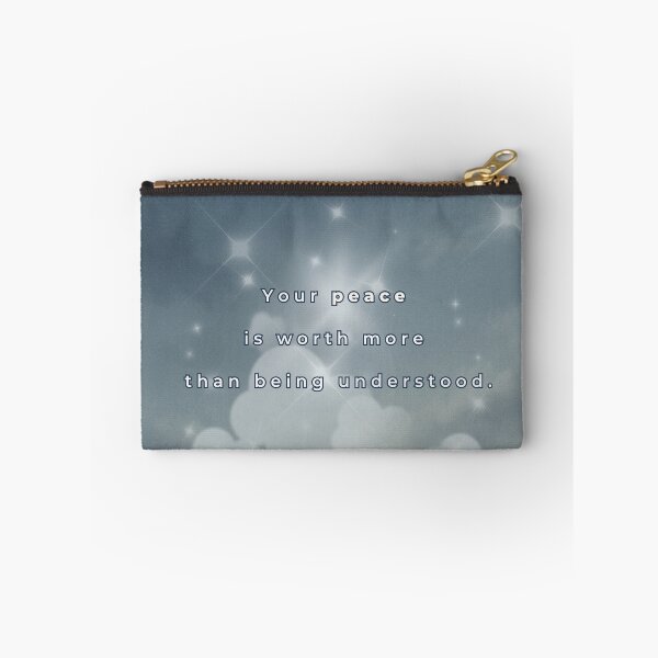 Item preview, Your Peace Is Worth More – Calm Boundary & Self-Worth Quote Art designed and sold by BlessedStudio31.
