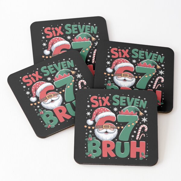 Item preview, 67 Six Seven Burh Funny Christmas 6 7 Meme designed and sold by CruelShadesSt.
